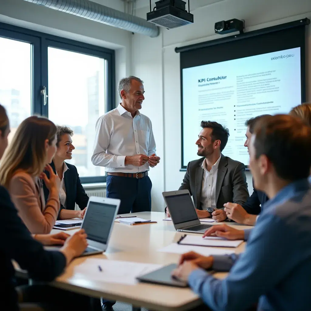 Modern office environment