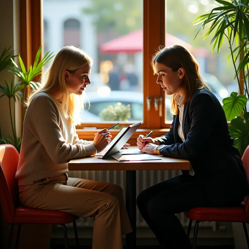 Professional team collaboration